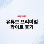 유튜브 프리미엄 라이트 후기, 광고와 백그라운드 재생까지